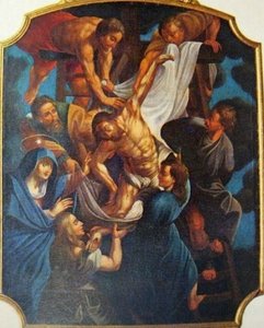 Descent from the Cross by Manuel da Cunha